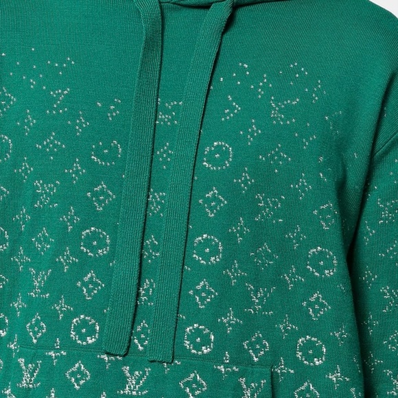 Louis Vuitton Gradient cotton hoodie - Picture 4 of 6